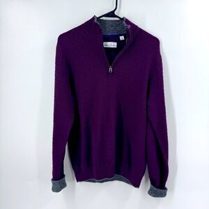 Robert Graham‎ 1/4 Zip Longsleeve Sweater